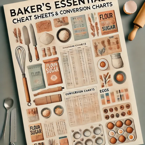 Baker's Essential Cheat Sheets & Conversion Charts